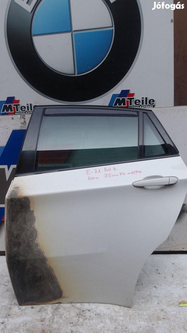 GYÁRI BONTOTT BMW X6 E71 BAL HÁTSÓ AJTÓ